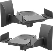 Mount-It! Speaker Wall Mounts, Two Mounts, 55-Lb Capacity, Black,, Sb37). - £37.73 GBP