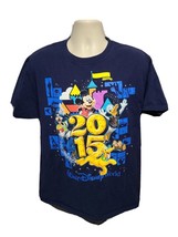 2015 Walt Disney World Adult Large Blue TShirt - £11.67 GBP