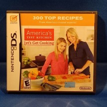 America&#39;s Test Kitchen: Let&#39;s Get Cooking (Nintendo DS, 2010) CIB - £5.24 GBP
