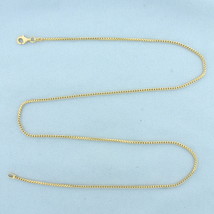 Italian Snake Link Chain Necklace in 18K Yellow Gold - £865.84 GBP