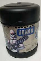 Star Wars Thermos The Clone Wars Short Soup Hot Cold 4.5&quot; Tall - £3.18 GBP