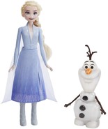 Disney Frozen Talk and Glow Olaf and Elsa Dolls, Hasbro - £31.53 GBP