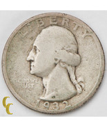 1932-S Washington Argent Quarts 25c (Très Bon État) Pas De Problèmes - $134.87 CAD