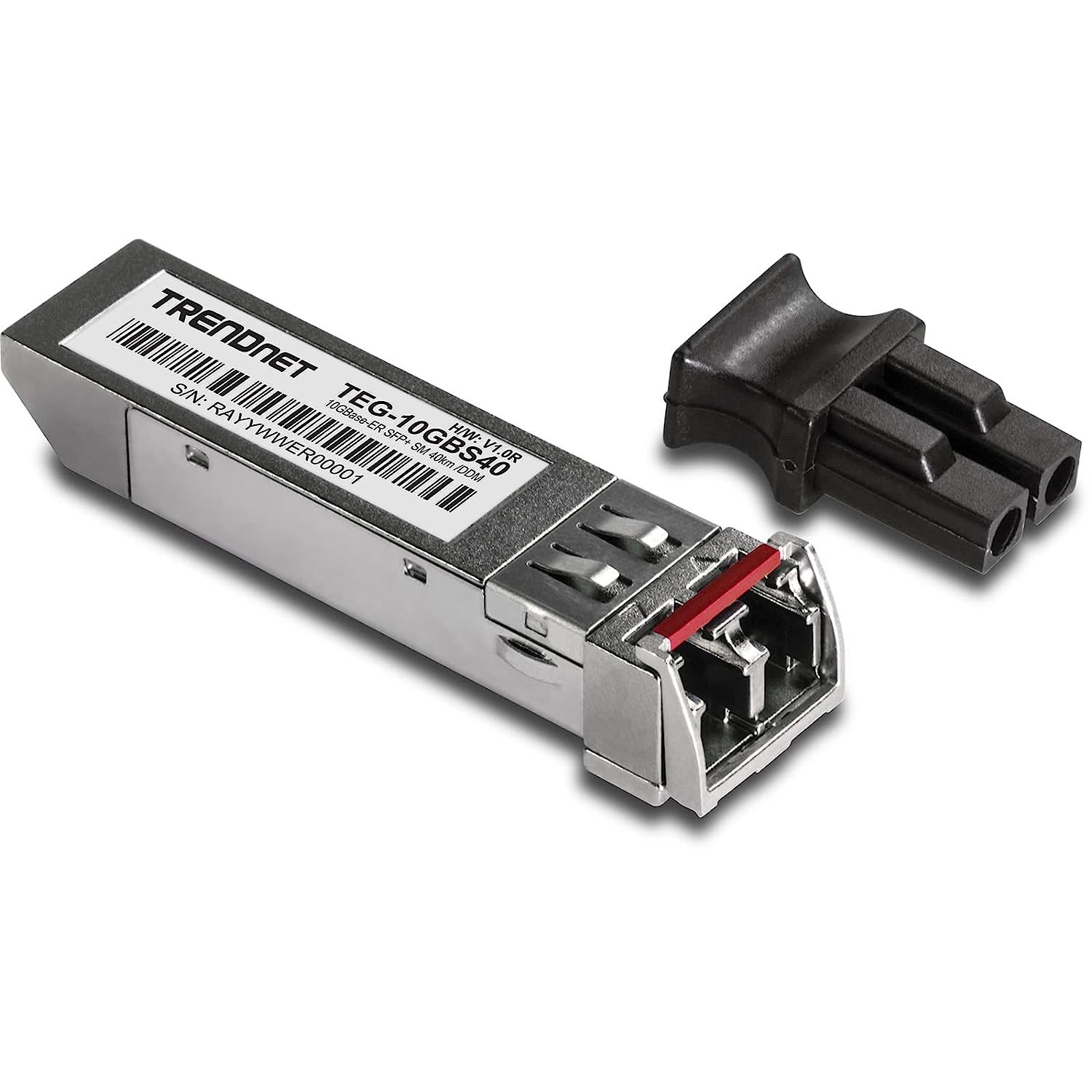 Primary image for TRENDnet SFP to RJ45 10GBASE-ER SFP+ Single Mode LC Module, TEG-10GBS40, Up to 4