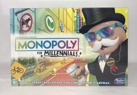 Monopoly for Millennials Millenials Game Hasbro - £19.54 GBP
