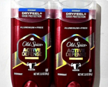 2 Packs Old Spice Active Defense Fast Break 48hr Deodorant Aluminum Free... - £23.53 GBP