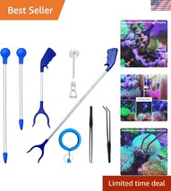 Long Coral Feeder Grabber with Tweezers &amp; Veggie Clip - 8 Pieces - $60.00