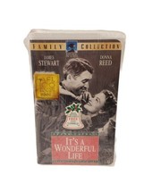 It’s a Wonderful Life VHS Brand New Sealed Clamshell Case w Extra Inside - £15.53 GBP