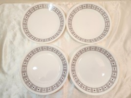 Set of 4 Vintage Corelle Vitrelle Floral Connection Bread/ Salad Plates ... - $17.82
