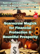  *Harvest Mindset Scarecrow Spell Financial Resilience Bountiful Prosper... - $166.12 MXN