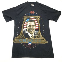 Docior Hood T Shirt Mens XL Black Barack Obama 2008 POTUS Change We Can ... - $12.86