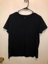 NEW Lands End Womens Medium Petite Relaxed Short Sleeve T Shirt Supima Cotton - £6.97 GBP