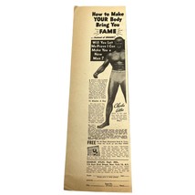 Charles Atlas Vintage Print Ad 50s Everlasting Health Fitness 15 Minutes... - $21.89