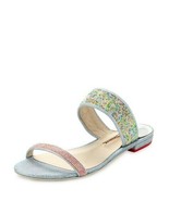 NIB 100% AUTH Sophia Webster Adaline Dreamy Crystal Sandals Sz 8 1/2 B - £231.51 GBP