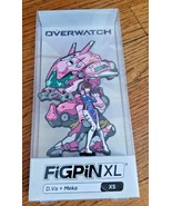 FiGPiN XL Overwatch D.Va + Meka X5  6&quot;  Enamel Pin Blizzard BlizzCon 2019 - £17.29 GBP