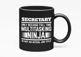 Make Your Mark Design Multitasking Ninja. Cool, Black 11oz Ceramic Mug - £17.44 GBP+