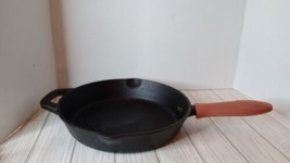 Tramontina Black Cast Iron Grill Skillet Frying Pan 10 Inch Diameter 2 Q... - $29.69