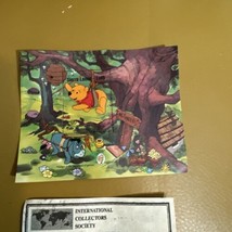 Vintage Sierra Leone Winnie the Pooh Reaching For Honey Stamp With COA - £3.95 GBP