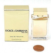 Dolce & Gabbana The One Mini Edt Splash .25 Oz / 7.5 Ml New In Box - $12.86