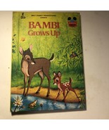 Disney Bambi Grows Up Book 1979 Vintage - $6.92