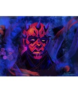 Darth Maul - fine art Star Wars giclée by Disney artist Eric Robison - $3,801.37 MXN