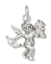 Sterling Silver Cupid Charm - £14.29 GBP