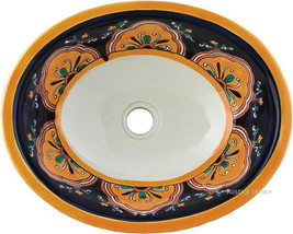 Mexican Oval Bathroom Sink &quot;Arvada&quot; - £183.83 GBP