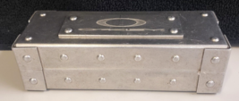 Oakley Sunglasses Vtg 1995 Aluminum Metal Riveted Vault Case Rare Storage Holder - £71.04 GBP