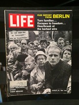 Life Magazine August 25, 1961 - Report From Berlin - Mt. McKinley - Ads - FL - £5.19 GBP