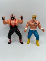 Vtg 1994 Wcw Surfer Sting &amp; Vader Osftm Wrestling Figure Wwf Nwa Paint Transfer - $14.49