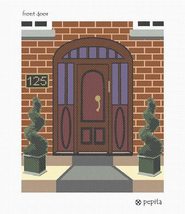 Pepita Needlepoint Canvas: Front Door, 10&quot; x 12&quot; - £67.48 GBP+