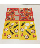 Coca cola vintage sticker sheet lot have a coke soft drink soda  pop sti... - €17,02 EUR