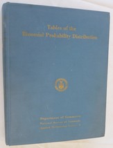 Tables Binomial Probibility Dept. Commerce book 1949 statistics vintage - £11.01 GBP