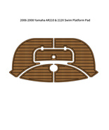 2006-2008 Yamaha AR210 212X Swim Platform Pad Boat EVA Foam Teak Deck Fl... - $365.00