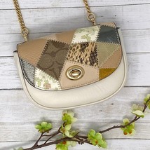 Coach Mini Belt Bag With Patchwork Leather Convertible Crossbody 89962 New - £260.19 GBP
