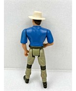 Vintage Jurassic Park Dr Alan Grant Action Figure Kenner 1993 Series 1 Blue - $11.30