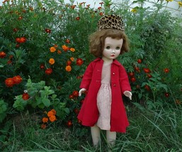 Vintage 1950s Madame Alexander 24&quot; Binnie Walker Doll Sleep Eyes w Weddi... - £178.05 GBP