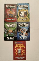Dog Man by Dav Pilkey Lot of (5) Kid&#39;s / Children&#39;s Books ~ Awesome Friendly Kid - £15.49 GBP
