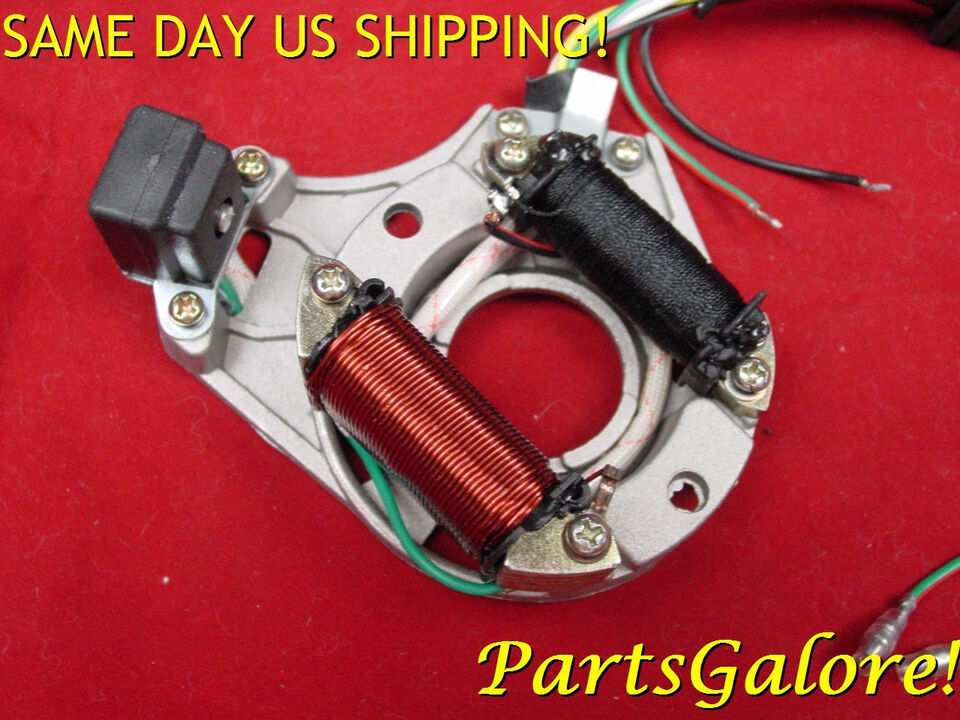Stator, 2 Coil 5 + 2 Wire, 50-125cc Honda Chinese ATV Dirt Bike Motorcycle - $14.95