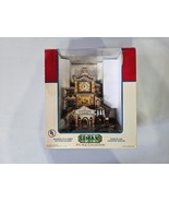 Lemax Christmas Village Jacque&#39;s Grandfather Clocks Lighted House 45026 ... - £38.88 GBP