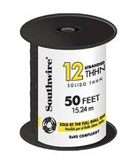Woods 22964151 50 ft. 12 Black Stranded THHN Wire - $756.36 MXN
