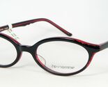 Zip+Homme Z 0070 COL 1 BLACK /RED EYEGLASSES GLASSES FRAME 48-18-143mm J... - $117.02