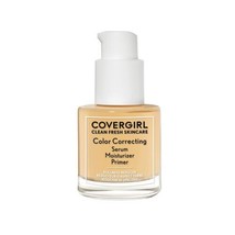 COVERGIRL Clean Fresh Color Correcting Serum + Moisturizer + Primer Medi... - $10.95