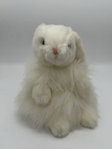 Ty Classic Angora Rabbit Plush Stuffed Animal Toy 2001 12&quot; Fluffy Cashme... - $14.03