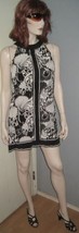Classiques Entier Women&#39;s Sleeveless Dress Floral Gown Sz M Made In Canada - £27.81 GBP
