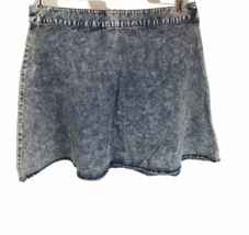 Vintage Mini Skirt Denim Acid Wash Boho Casual Y2K 7/8 Rue21 - £12.65 GBP