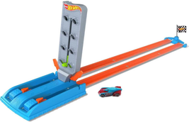 Hot Wheels Toy Car Track Set Drag Strip Champion with 1:64 Scale Car - £20.27 GBP