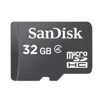 SanDisk SDSDQ-032G-A46A 32GB STD MICROSDHC CARD JC W/ ADAPTER - $36.48