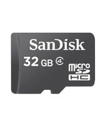 SanDisk SDSDQ-032G-A46A 32GB STD MICROSDHC CARD JC W/ ADAPTER - $679.69 MXN