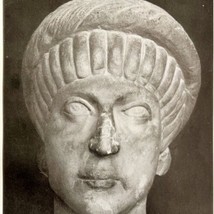 1927 Woman&#39;s Head Statue Pisa Camposanto Antique Art Print Ephemera DWM7B - £16.87 GBP